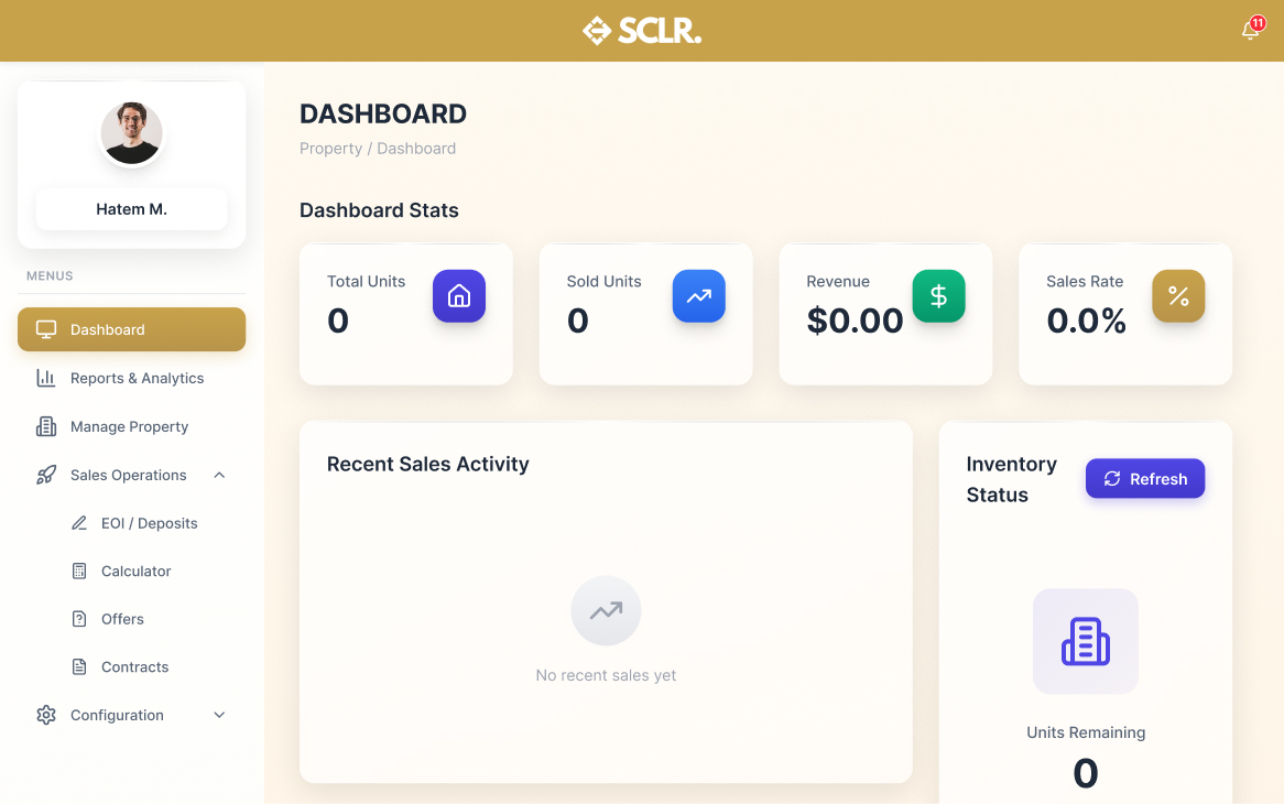 Property Management Dashboard